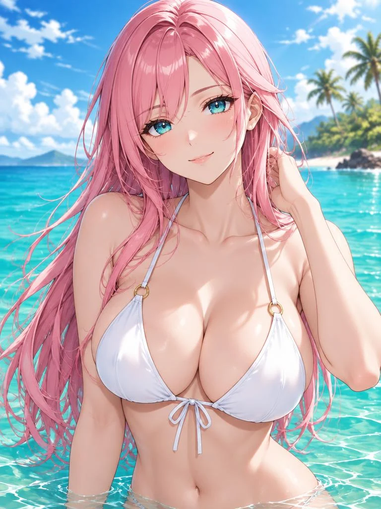 Aria, fictional adult anime companion by the sea